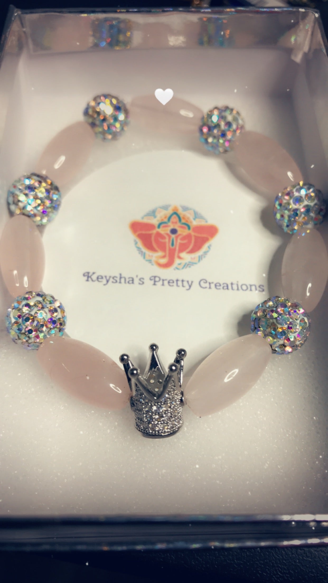 Women’s Rose Quartz Bracelet
