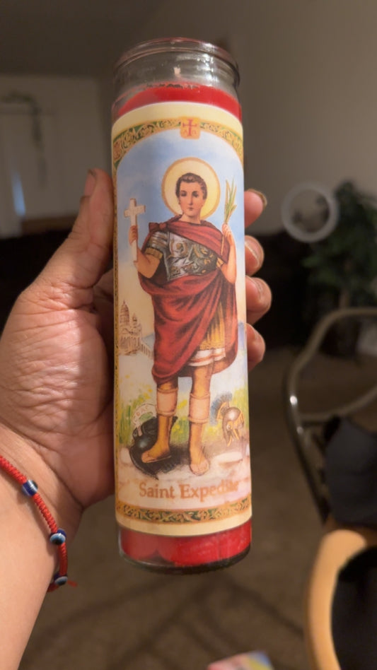 Saint expedite 7 day candle