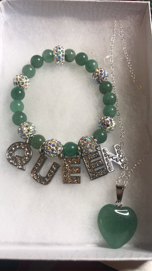 Queen Charm bracelet Set